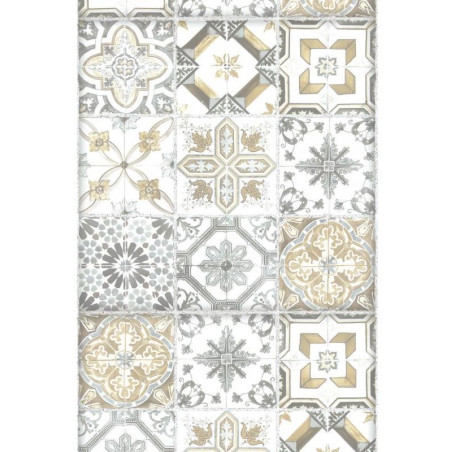 Lé unique Carreaux de ciment beige - BON APPETIT - Caselio - BAP68501012
