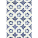 Lé unique Carrelage retro bleu - Bon Appétit - Caselio