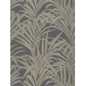 Papier peint Fougères noir et or - LOUISE - Casadeco