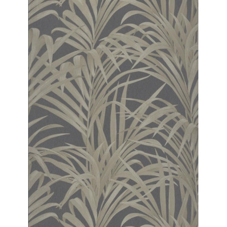 Papier peint Fougères noir et or - LOUISE - Casadeco - LOU28929939
