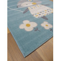 Tapis enfant Petite Souris bleu - Canvas