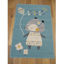 Tapis enfant "Petite Souris bleu" - Canvas BALTA 120x170