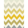 Tapis ZigZag jaune et gris - Canvas 