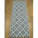 Tapis de cuisine long vintage bleu - STAR 80x200cm
