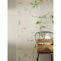 Lé unique Recettes beige foncé - BON APPETIT - Caselio - BAP68468092