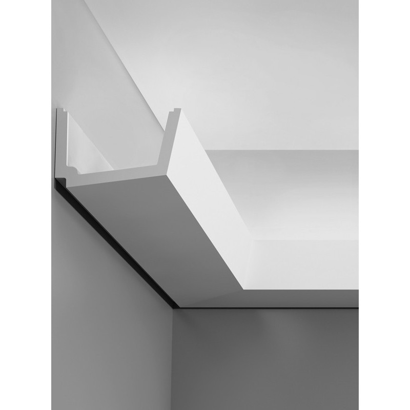 Corniche plafond d'éclairage indirect C357 STRAIGHT - LUXXUS - Orac Decor