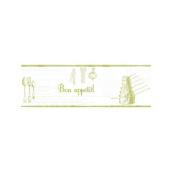 Frise Recettes blanc vert - BON APPETIT - Caselio - BAP68477003