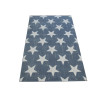 Tapis gris, étoiles beiges - Canvas
