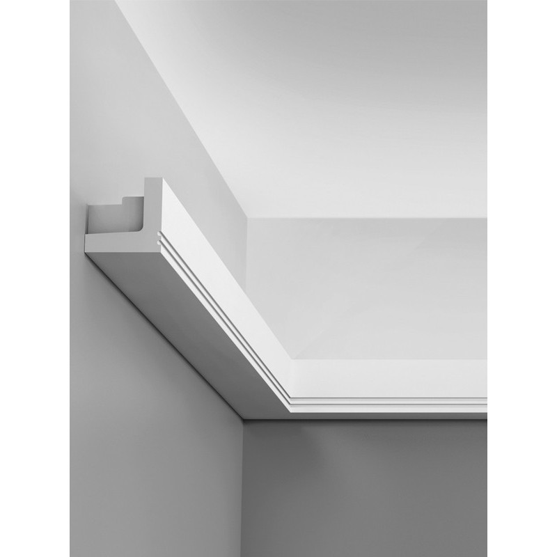 Corniche plafond d'éclairage indirect C361 STRIPE - LUXXUS - Orac Decor