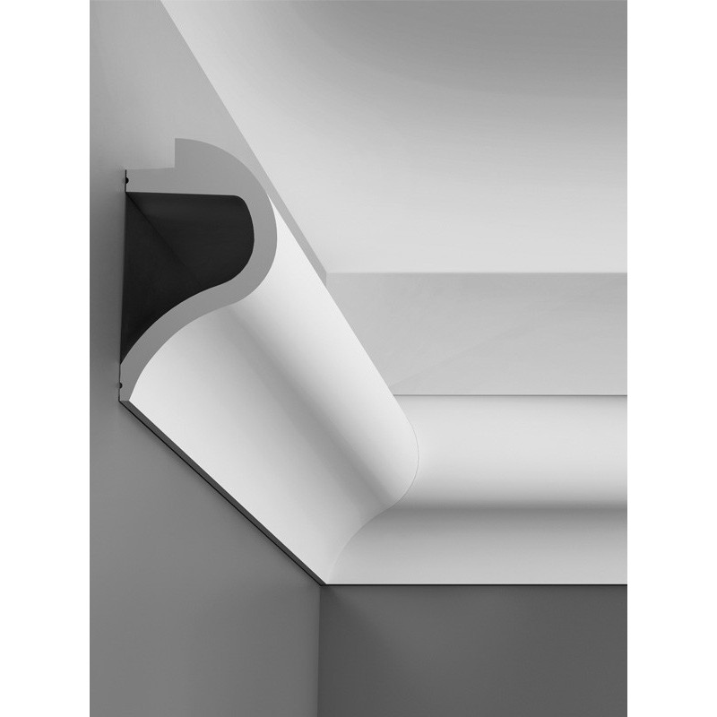 Corniche plafond d'éclairage indirect C364 WAVE - LUXXUS - Orac Decor