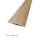 2,70mx41mm - Barre de seuil finition bois - fixation invisible multi-niveaux plaxés Harmony - DINAC