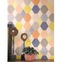 Papier peint Arlequin orange - SWING - Caselio - SNG68913965