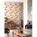Papier peint Arlequin orange - SWING - Caselio - SNG68913965