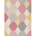 Papier peint Arlequin rose - SWING - Caselio - SNG68914812