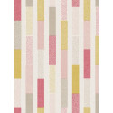 Papier peint Rayure Dot rose jaune- SWING - Caselio - SNG68894687