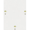 Papier peint Pots orange / beige - Bon Appétit - Caselio