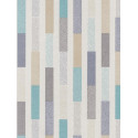 Papier peint Rayure Dot turquoise beige - SWING - Caselio - SNG68896799