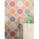 Papier peint Rond rose  - SWING - Caselio - SNG68924513