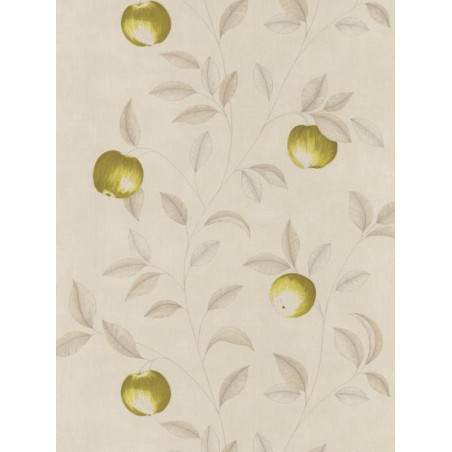 Papier peint Guirlande de Pommes vert - BON APPETIT - Caselio - BAP68407007