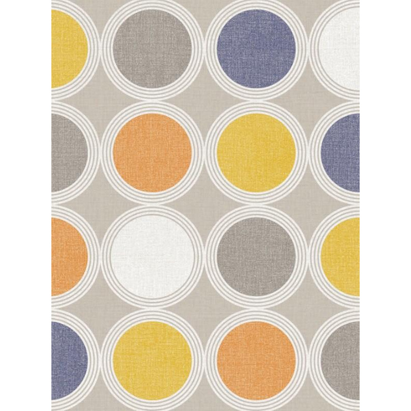 Papier peint Rond multicolore - SWING - Caselio - SNG68923224