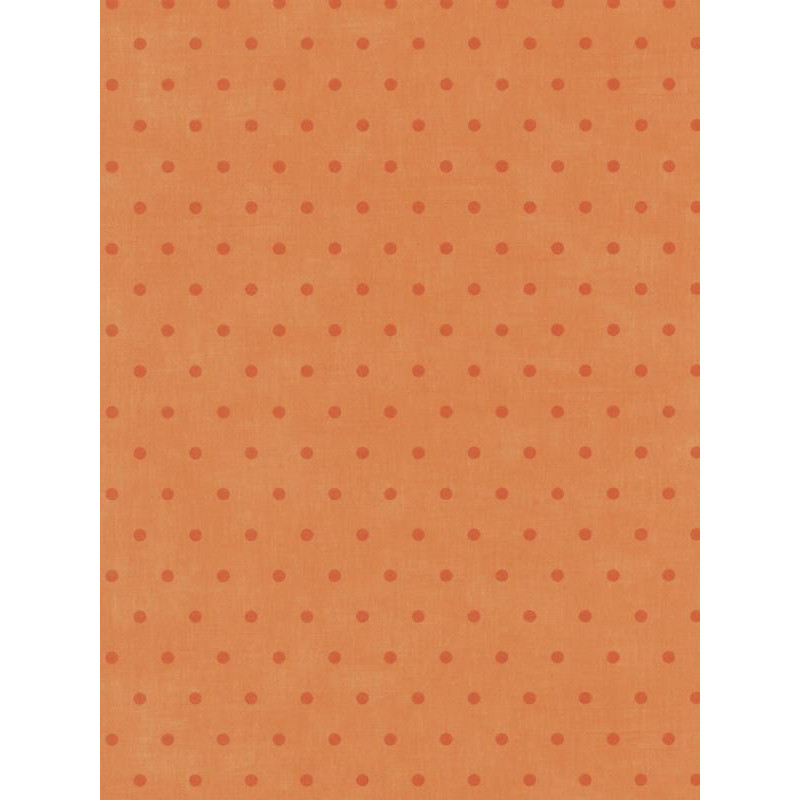 Papier peint Pois orange - Bon Appétit - Caselio