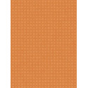 Papier peint à motif Semi Allover Orange - SWING - Caselio