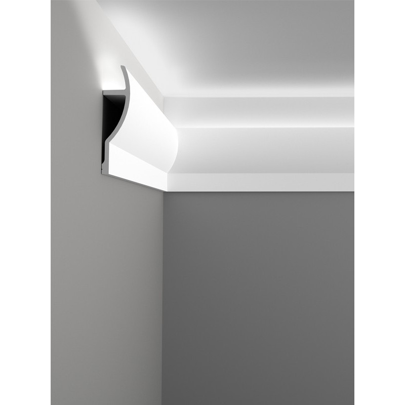 Cimaise ou corniche d'éclairage indirect Fluxus - Collection ULF MORITZ Luxxus - ORAC DECOR