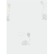 Papier peint Eléphants beige - MY LITTLE WORLD - Casadeco - MLW29731212
