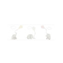 Frise duplex enfant à motif Elephants rose - MY LITTLE WORLD Caselio 