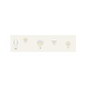 Frise duplex enfant à motif Montgolfière beige - MY LITTLE WORLD Casadeco