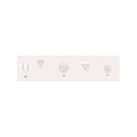 Frise enfant Montgolfière rose - MY LITTLE WORLD - Casadeco - MLW29784325
