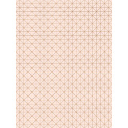 Papier peint Carré rose cuivre - TONIC - Caselio - TONI69454916