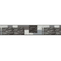 Frise adhésive Safari Peaux de Bêtes gris - Lutèce - 27150509-A