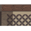 Frise adhésive Safari style africain - marron - Lutèce
