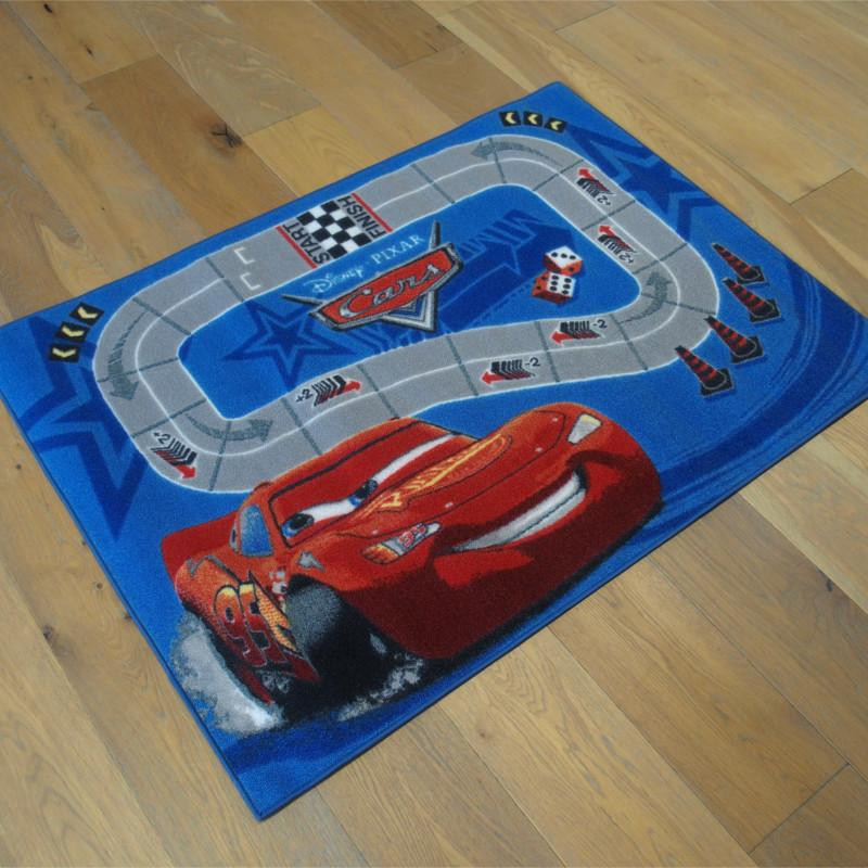 Tapis Disney Enfant - Cars : Racetrack - 95x133cm