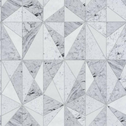 Papier peint Marbre noir et blanc - MATERIAL - Caselio - MATE69590090