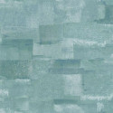 Papier peint effet béton turquoise - Material - Caselio