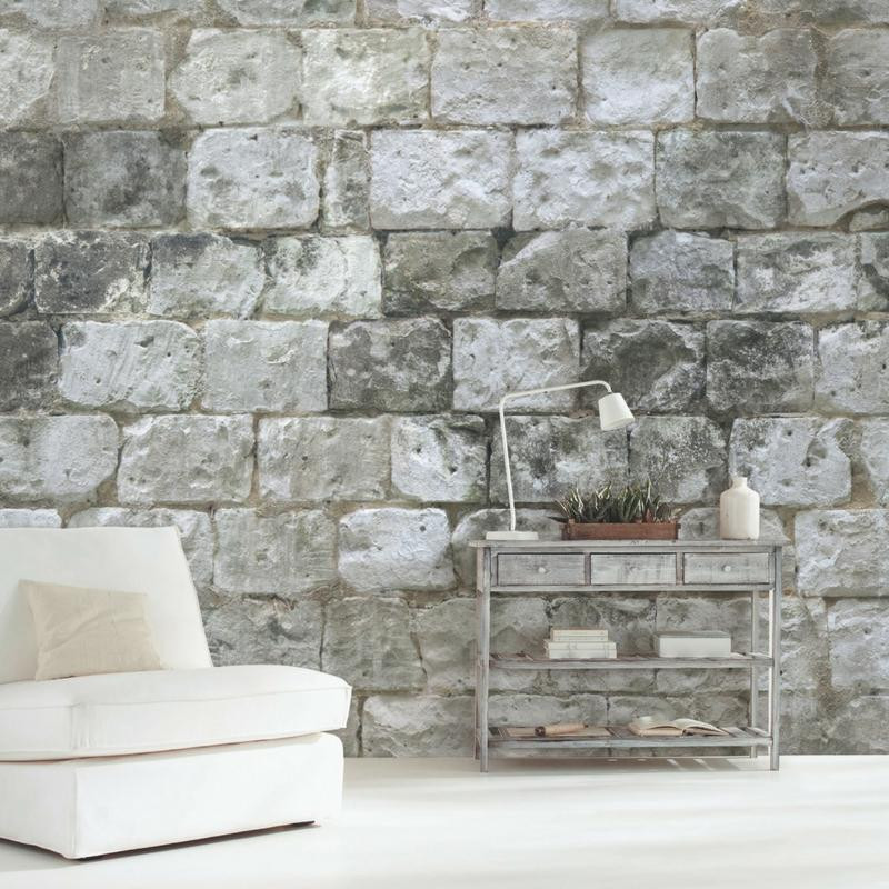 Panoramique XL mur de pierre - Material - Caselio