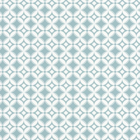 Papier peint Tiens Toi à Carreaux bleu - SMILE - Caselio - SMIL69806202