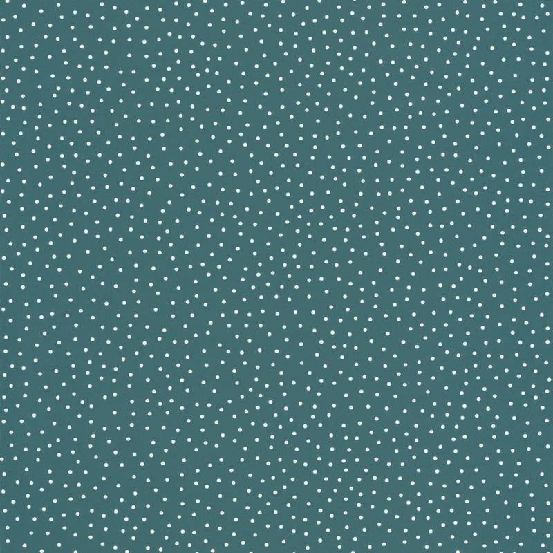 Papier peint Les P'tits Pois bleu canard  - Smile - Caselio - SMIL69726809