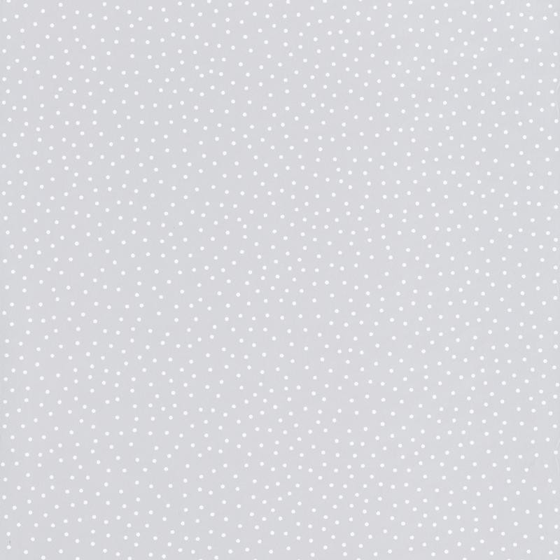 Papier peint Les P'tits Pois gris clair - SMILE - Caselio - SMIL69729200