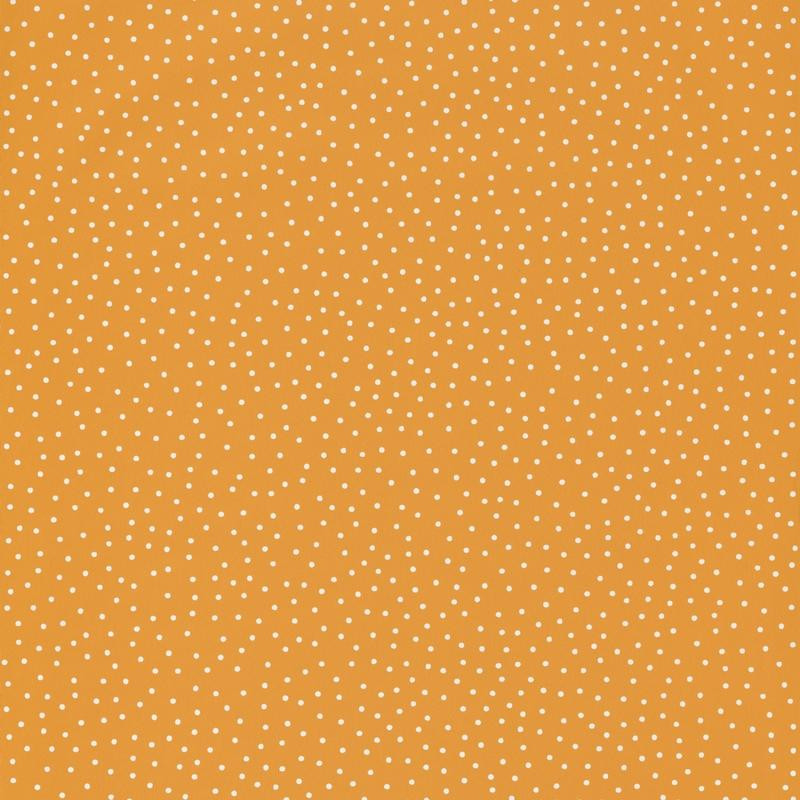 Papier peint Les P'tits Pois orange - SMILE - Caselio - SMIL69722312
