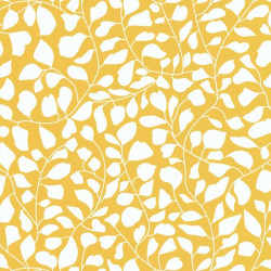 Papier peint Lianes En Folie jaune - SMILE - Caselio - SMIL69816705