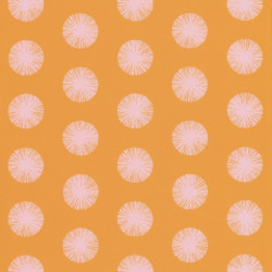 Papier peint Pom Pom Girl orange - SMILE - Caselio - SMIL69732818