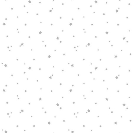 Papier peint Étoile argent - PRETTY LILI - Caselio - PRLI69239000