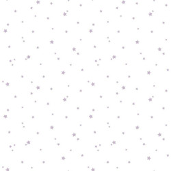 Papier peint Étoile violet - PRETTY LILI - Caselio - PRLI69235059