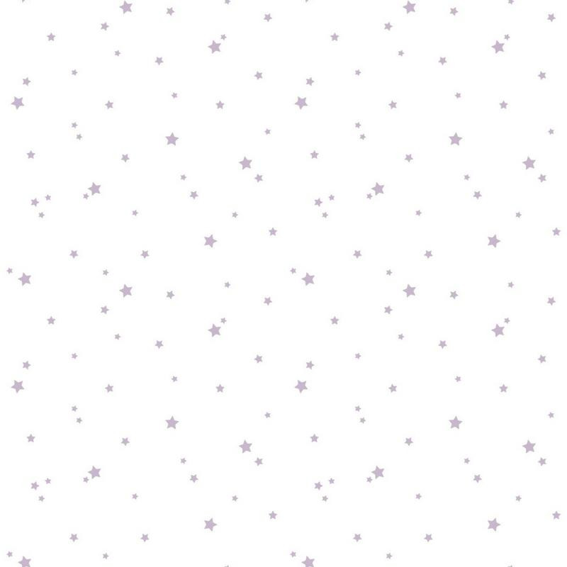 Papier peint Étoile violet - PRETTY LILI - Caselio - PRLI69235059
