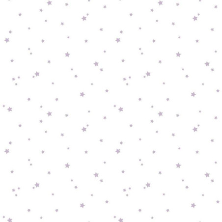 Papier peint Étoile violet - PRETTY LILI - Caselio - PRLI69235059