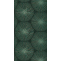 Papier peint Oursin Éclat vert et cuivre - HELSINKI - Casadeco - HELS82047118