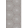 Papier peint Oursin Éclat gris taupe et argenté  - HELSINKI - Casadeco - HELS82041204